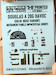 Douglas A20G Havoc solid nose Instrument panels and additional cockpit items (MPM/Special Hobby) KW3D1721043