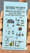 Douglas A20G Havoc Glass nose Instrument panels and additional cockpit items (MPM/Special Hobby) KW3D1721044
