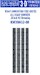 USAAF bombers Ammunition feed shutes for .50 inch M2 Browning KW3DA32-08