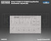 Northrop F5E Tiger II/RF5E Tigereye Canopy and wheel mask (Kittyhawk) kwm321018