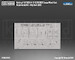 Northrop F5E Tiger II/RF5E Tigereye Canopy and wheel mask (Kittyhawk) kwm321018