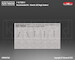 Northrop F5A Freedom Fighter Canopy and wheel mask (Kinetic) kwm481042