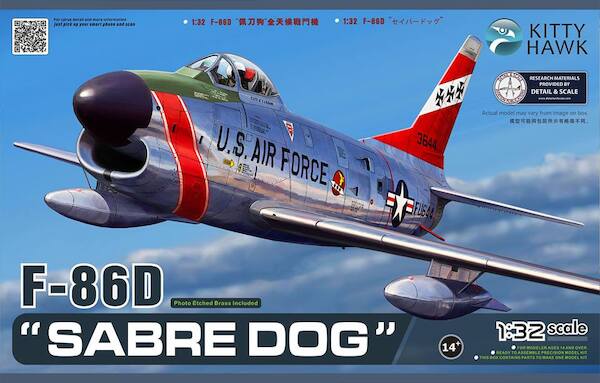 North American F86D Sabre dog (RESTOCK) KH32007