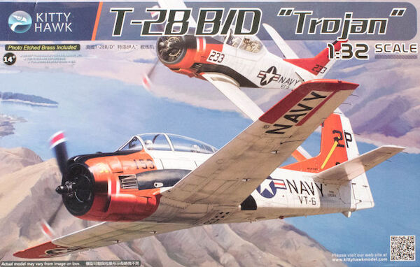 North American T28B/D Trojan (RESTOCK) KH32014