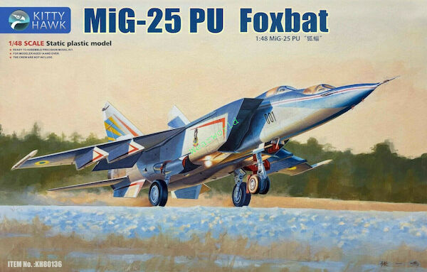 Mikoyan MiG25PU Foxbat Dual (REISSUE)  KH80136