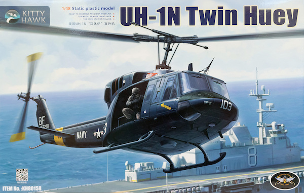 Bell UH1N Twin Huey (REISSUE) KH80158