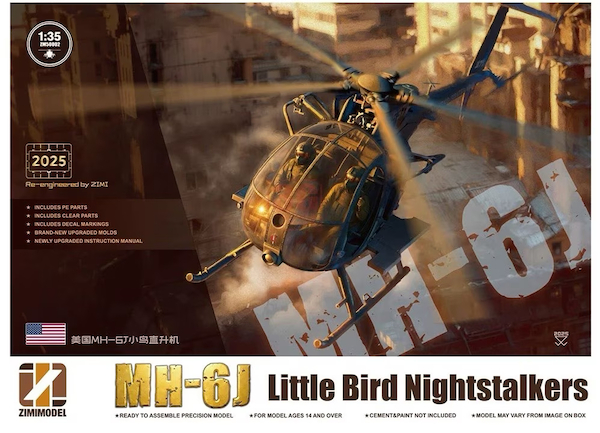 Hughes MH6J Little Bird Nightstalkers  ZIM50002