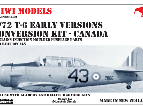 T6 Early versions Conversion kit (|Harvard RCAF Canada)  Kiwi-T6-7