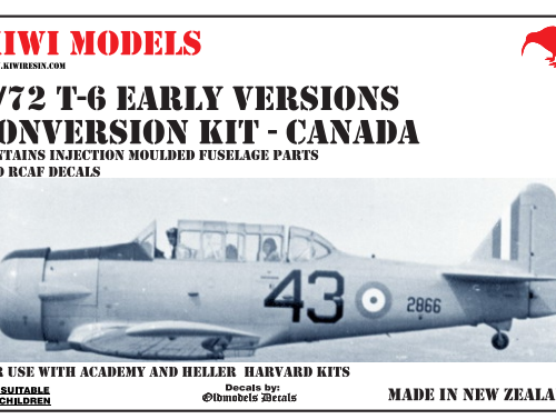 T6 Early versions Conversion kit (|Harvard RCAF Canada) Kiwi-T6-7