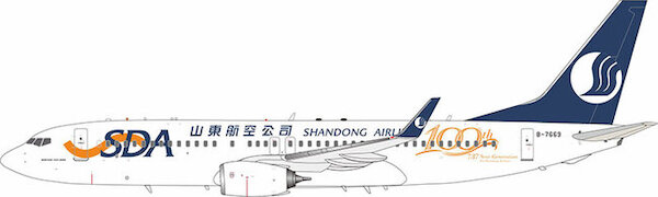 Boeing 737-800 Shandong Airlines B-7669  KJ-B738-197
