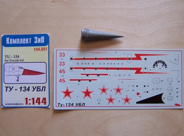Tupolev Tu134UBL ZIP144.001