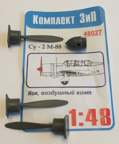 Suchoi Su2 M88 Prop with Spinner (Zvezda) ZIP48027