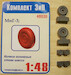 Mikoyan MiG3 Wheels (ICM / ARK) ZIP48030
