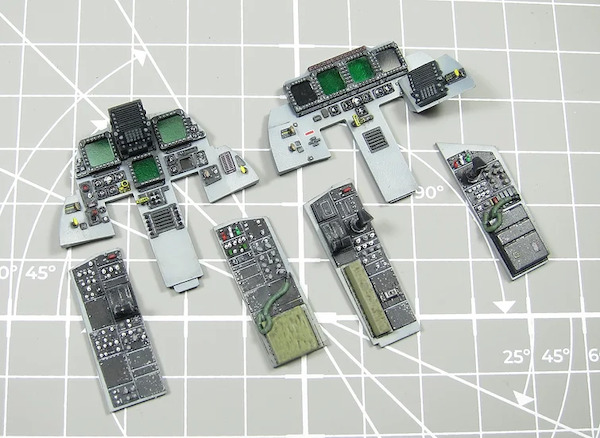 F15E Strike Eagle instrument panels (Tamiya)  KSM32029
