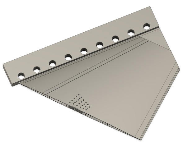 F16 Horizontal Stabilizers "Smooth Surfaces" KSM32038