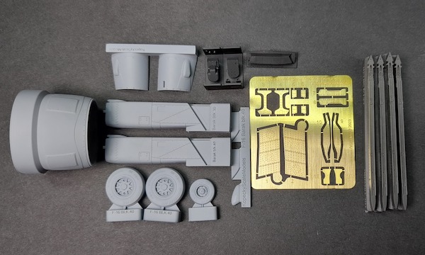 F16C Barak Block 40 Conversion (Tamiya)  KSM32039