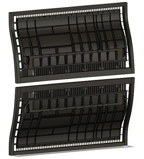 B-17 Bomb bay doors (Hong Kong Models) KSM32063