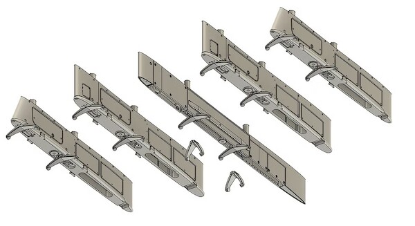 A-4 Skyhawk Pylons (Trumpeter)  KSM32064