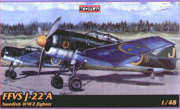 FFVS J22A Swedish WW2 Fighter 4805