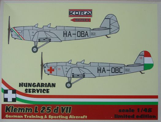 Klemm L25d VII (Hungary) 4822