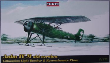 Anbo IVM, Lithuanian light bomber and recce plane, Ski version 72109