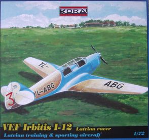 VEF Iribitis I-12 Latvian sport and training aircraft (Latvian racer)  72113