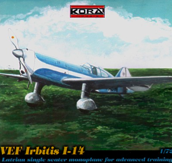 VEF Iribitis I-14 Latvian single seater for advanced training (Latvian racer)  72114