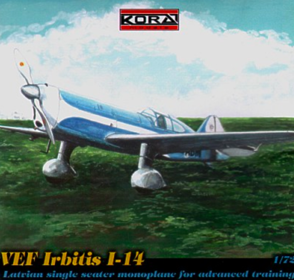 VEF Iribitis I-14 Latvian single seater for advanced training (Latvian racer) 72114