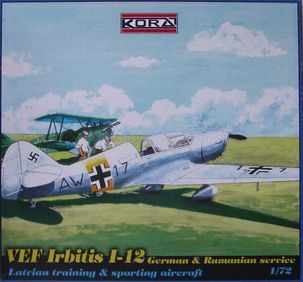VEF Iribitis I-12 Latvian sport and training aircraft (Luftwaffe and Rumanian Service)  72115