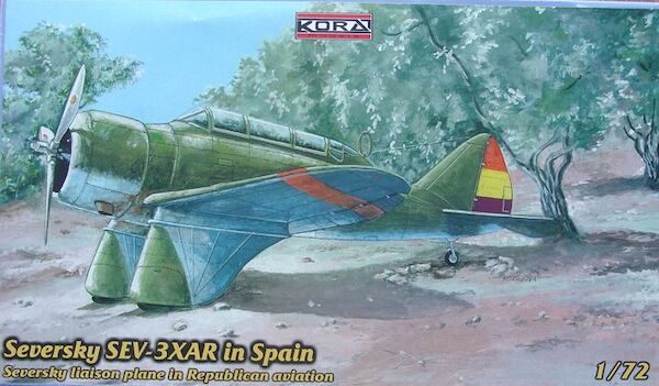 Seversky SEV-3XAR in Spanish service 72120
