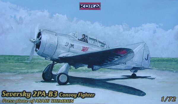 Seversky 2PA-B3 Convoy fighter, Press plane of Asahi Shimbun 72121