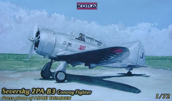 Seversky 2PA-B3 Convoy fighter, Press plane of Asahi Shimbun  72121