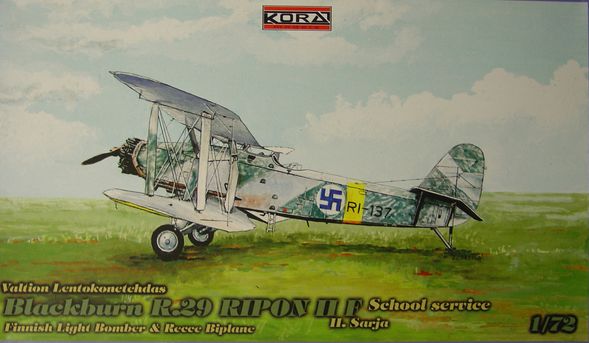 Blackburn Ripon 2e Sarja School service Finnish light bomber 72129
