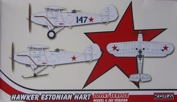 Hawker Estonian Hart wheel/ski version in Soviet service  72136