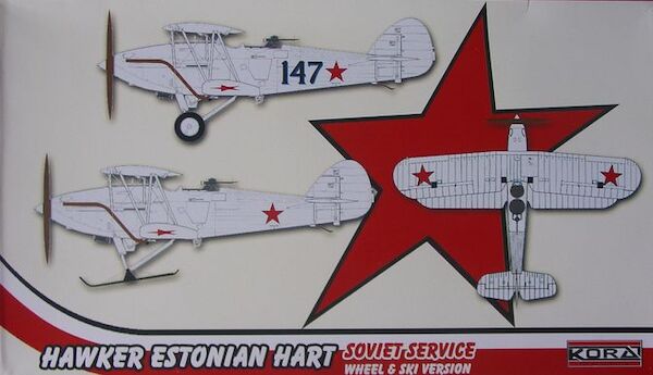Hawker Estonian Hart wheel/ski version in Soviet service 72136