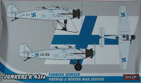 Junkers K43FA Finnish Service Pre war and Winter War 72160