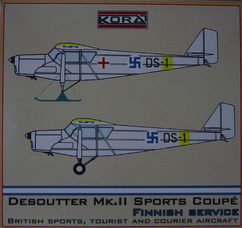 Desoutter Mk. II Sports Coupé Finnish service 72171