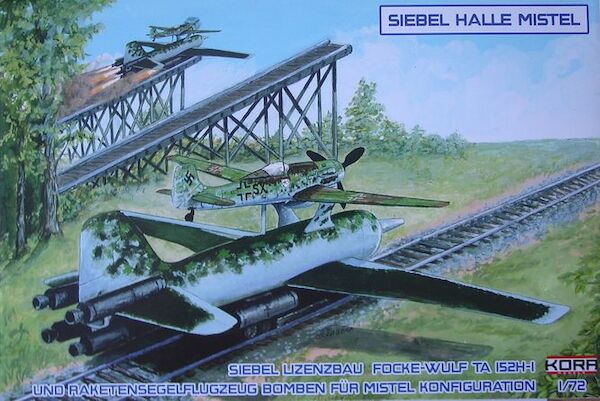 Siebel Halle Mistel with Ta152H-1 72200