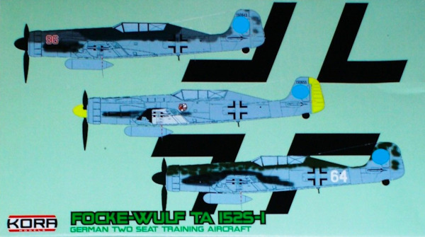 Focke Wulf TA152S-1 two seat trainer 72231