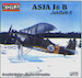 ASJA J6B Jaktfalk II Swedish Fighter - Finnish Ski version K7231