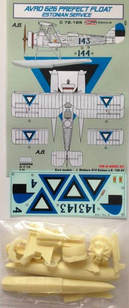 Avro 626 Prefect Floatplane in Estonian service (AZ) C72125