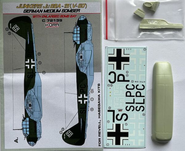 Junkers Ju-88A-15(V-60)-Enlarged bomb bay C72139