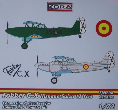 Fokker CX Hispano version (Spanish AF Service) C7258