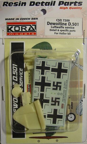 Dewoitine D501 Luftwaffe (Heller/Smer) CSD7209