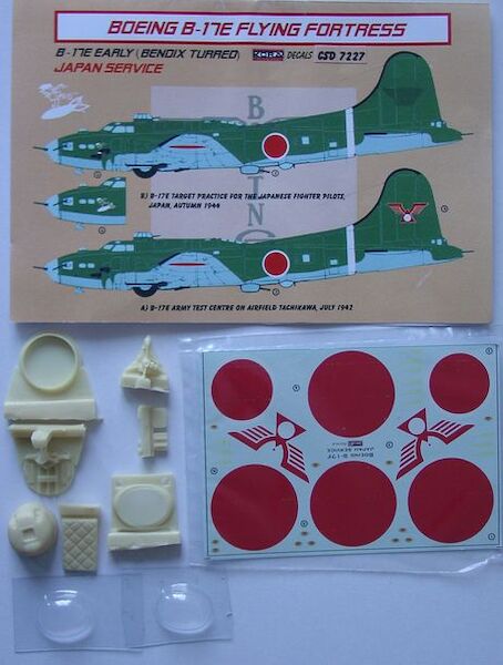 Boeing B17E Flying Fortress Early with Bendix ventral Turret (Japanese service)  CSD7227