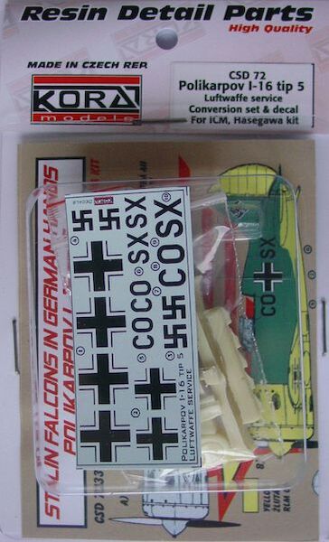 Polikarpov I-16 Tip 5 (Luftwaffe) CSD7233