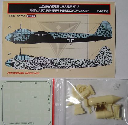 Junkers Ju88S-1 part 2 (Hasegawa) CSD7243