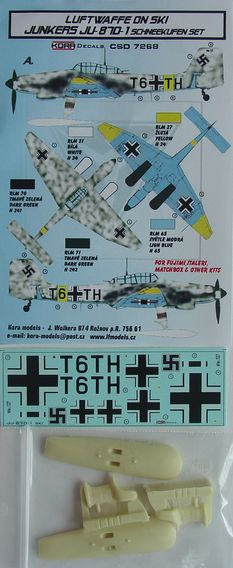 Luftwaffe on Ski: Junkers Ju87D-1 Schneekufen set CSD7268
