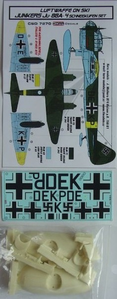 Luftwaffe on Ski: Junkers Ju88A-4 Schneekufen set CSD7270