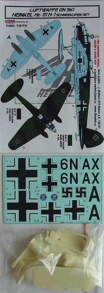 Luftwaffe on Ski: Heinkel He111H-1 Schneekufen set CSD7275